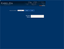 Tablet Screenshot of abogados.carey.cl