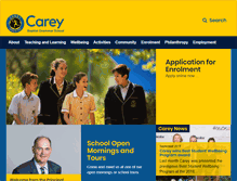 Tablet Screenshot of carey.com.au
